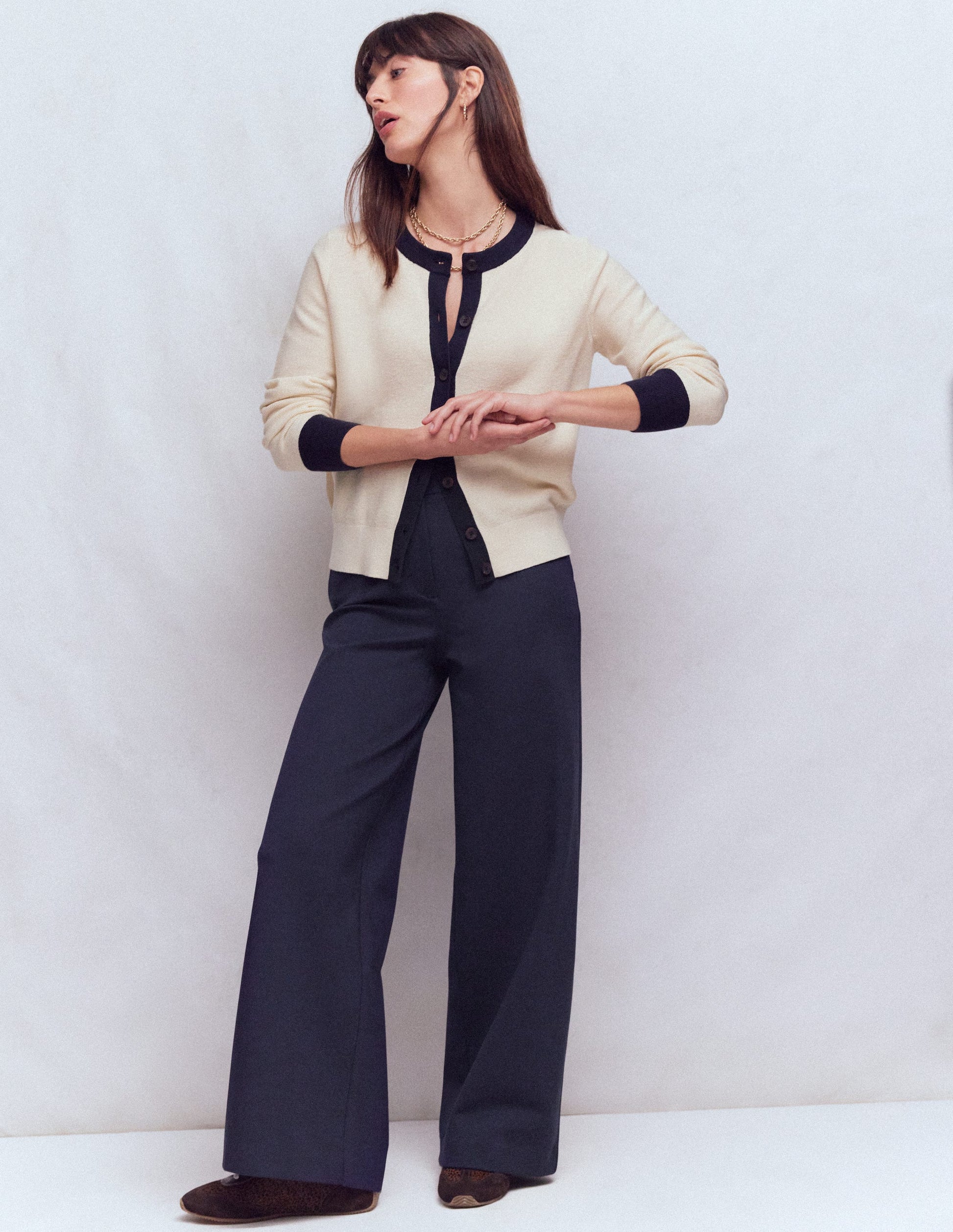 Belgravia Ponte-Hose-Marineblau-1