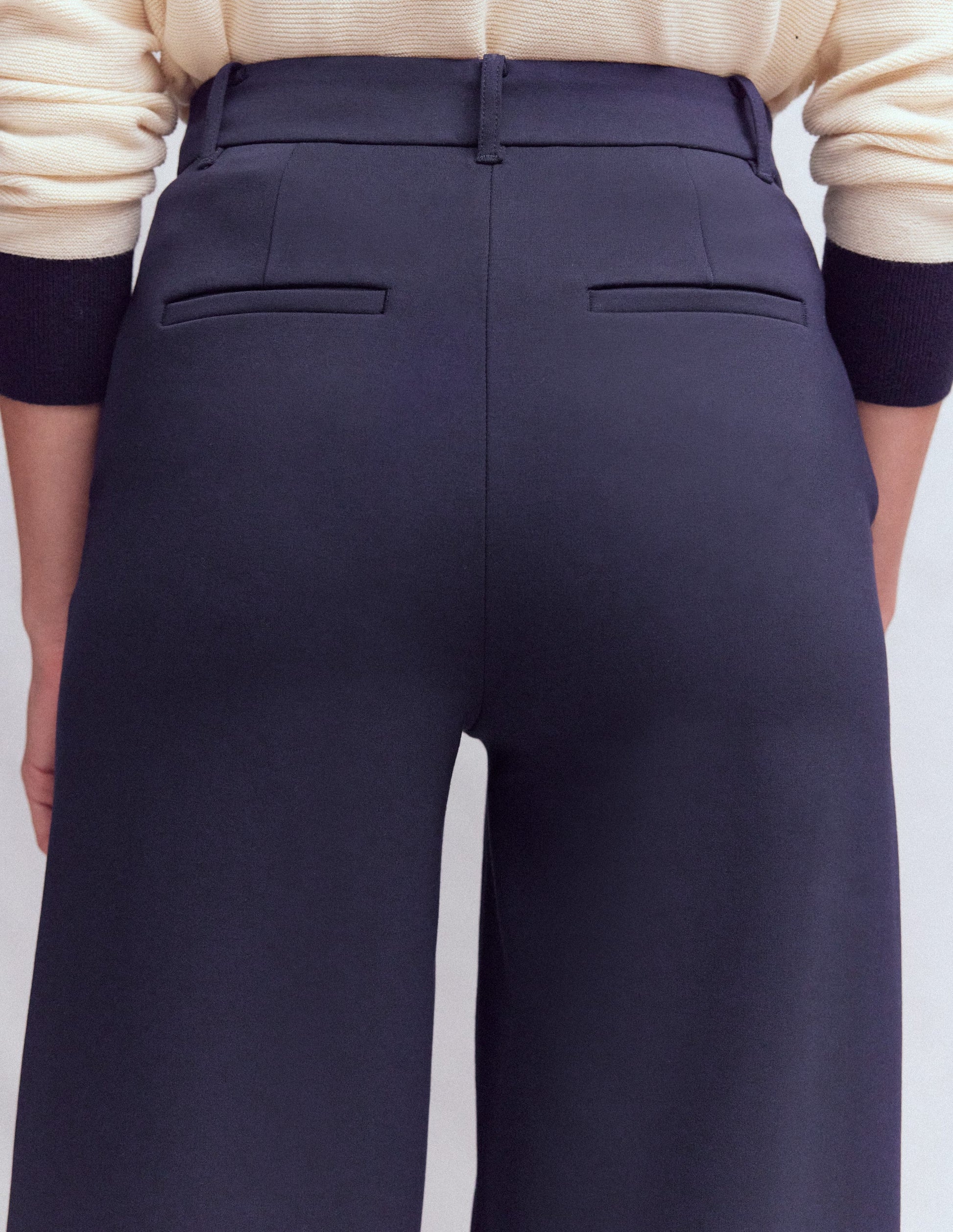 Belgravia Ponte-Hose-Marineblau-2