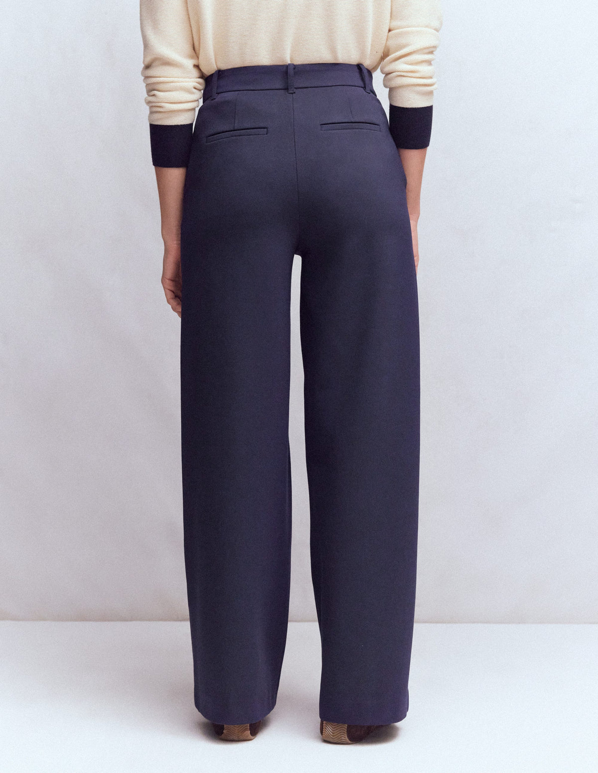 Belgravia Ponte-Hose-Marineblau-3