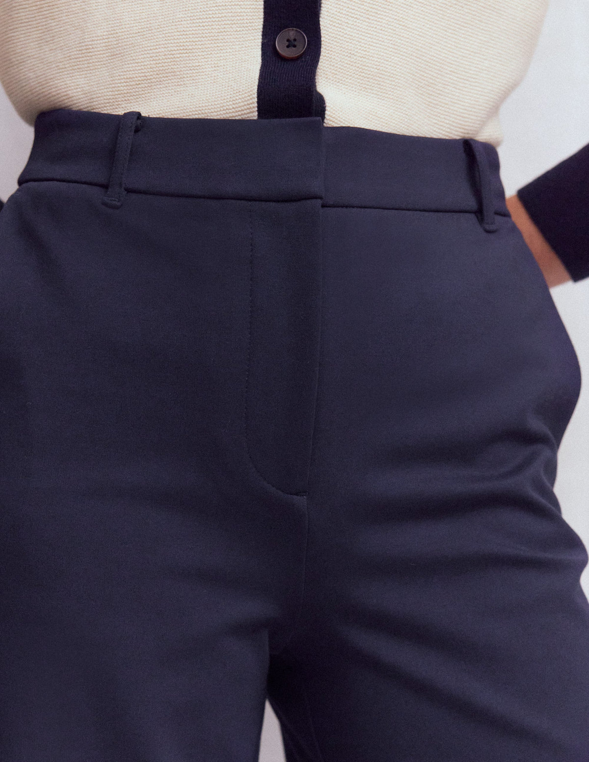 Belgravia Ponte-Hose-Marineblau-5