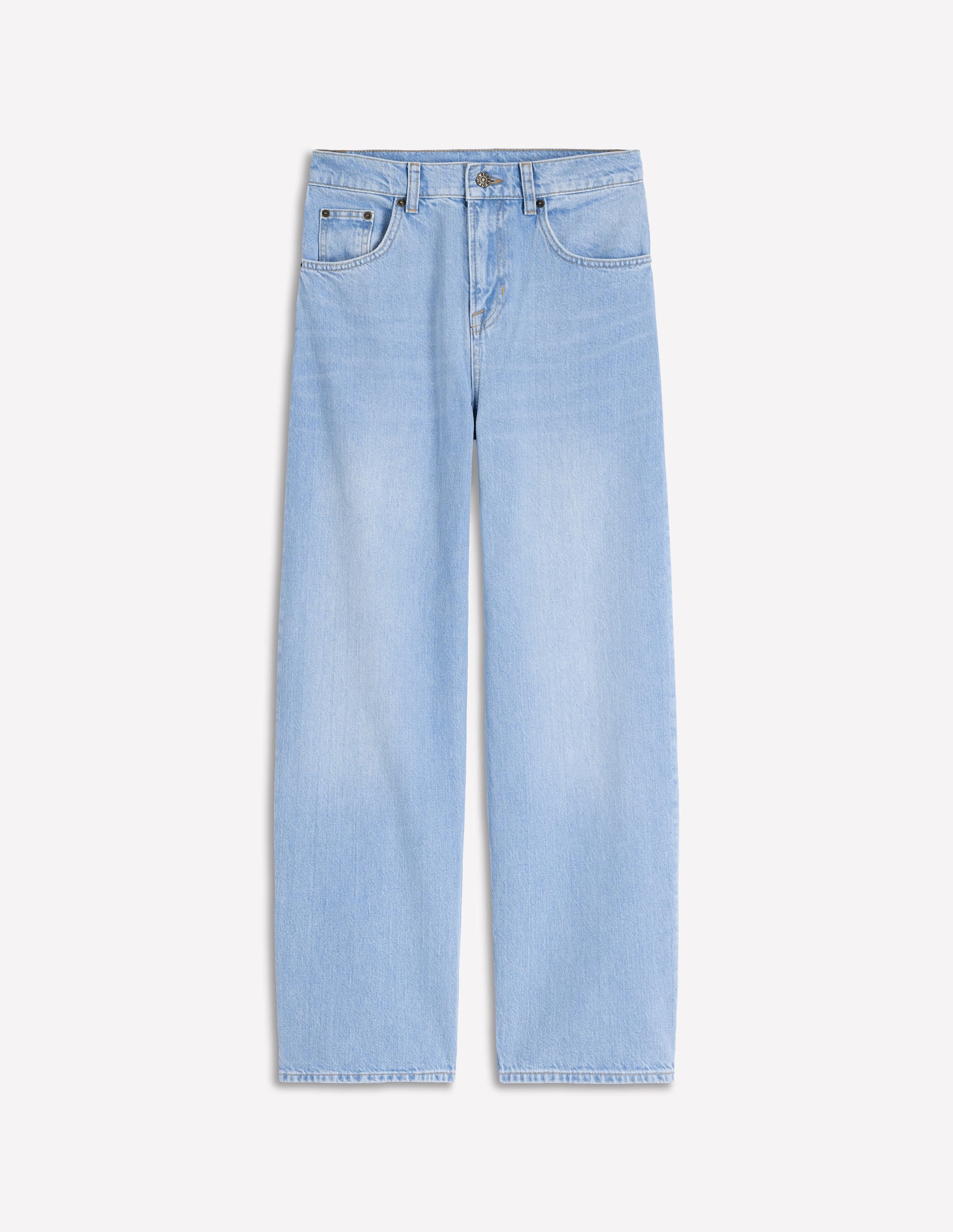 Locker geschnittene Jeans mit mittelhohem Bund-Authentisch Vintage - Image 6