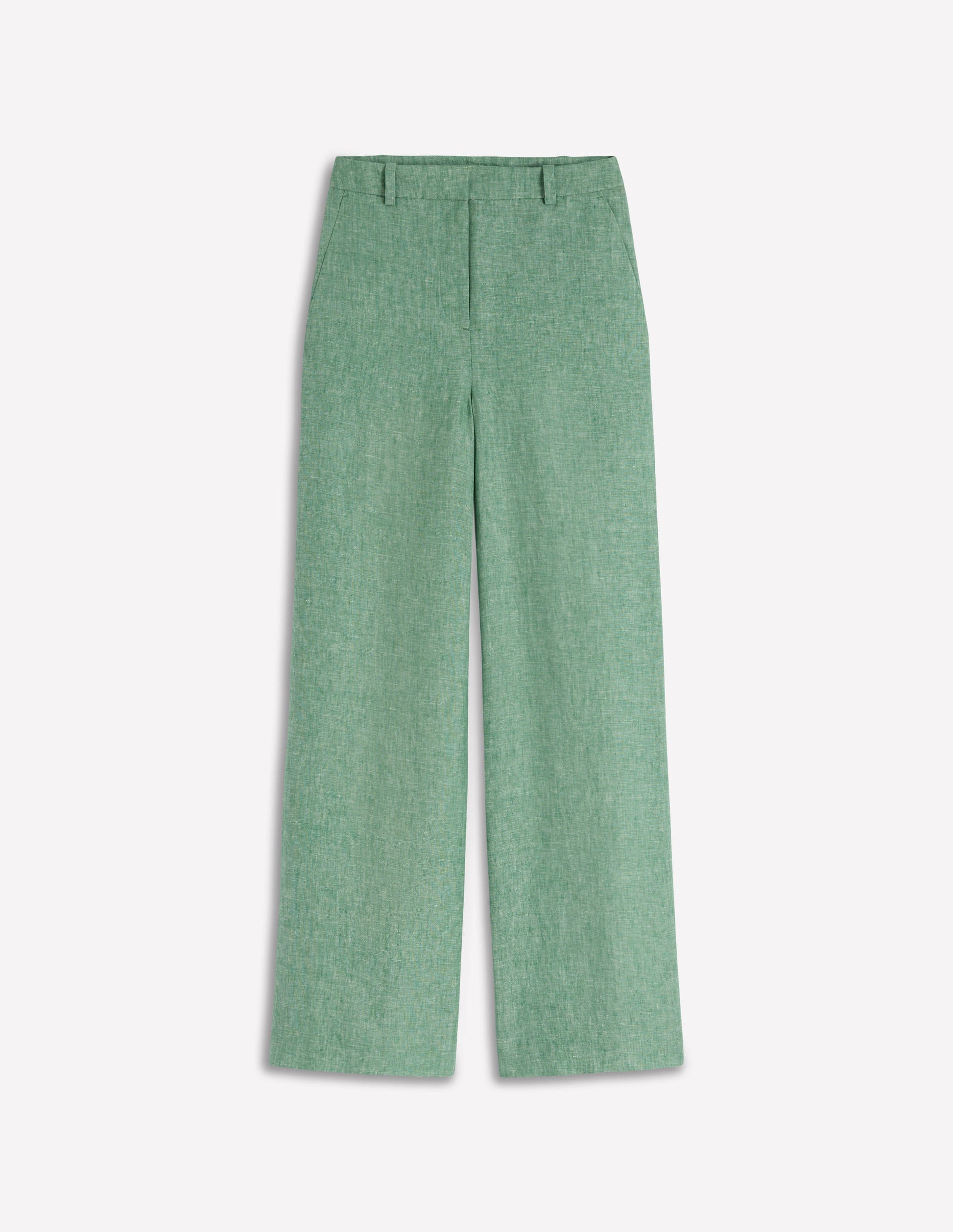 Belgravia Leinenhose-Aloe-Grün Chambray-7