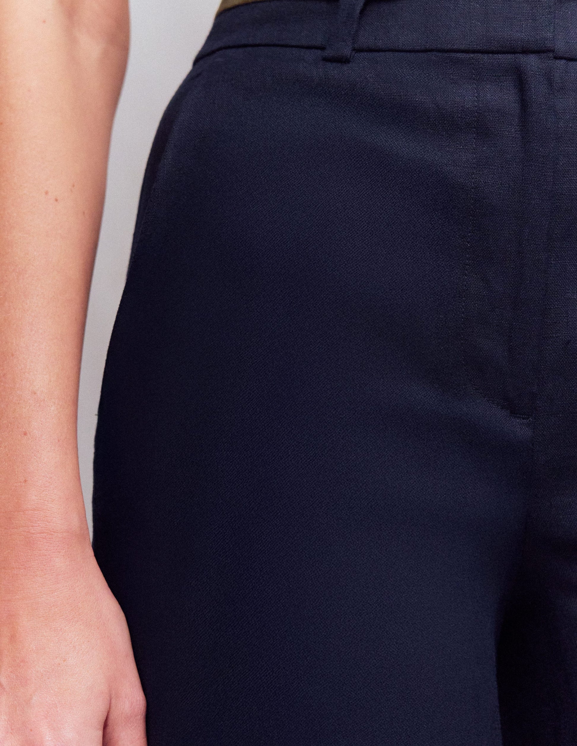 Belgravia Leinenhose-Marineblau-2
