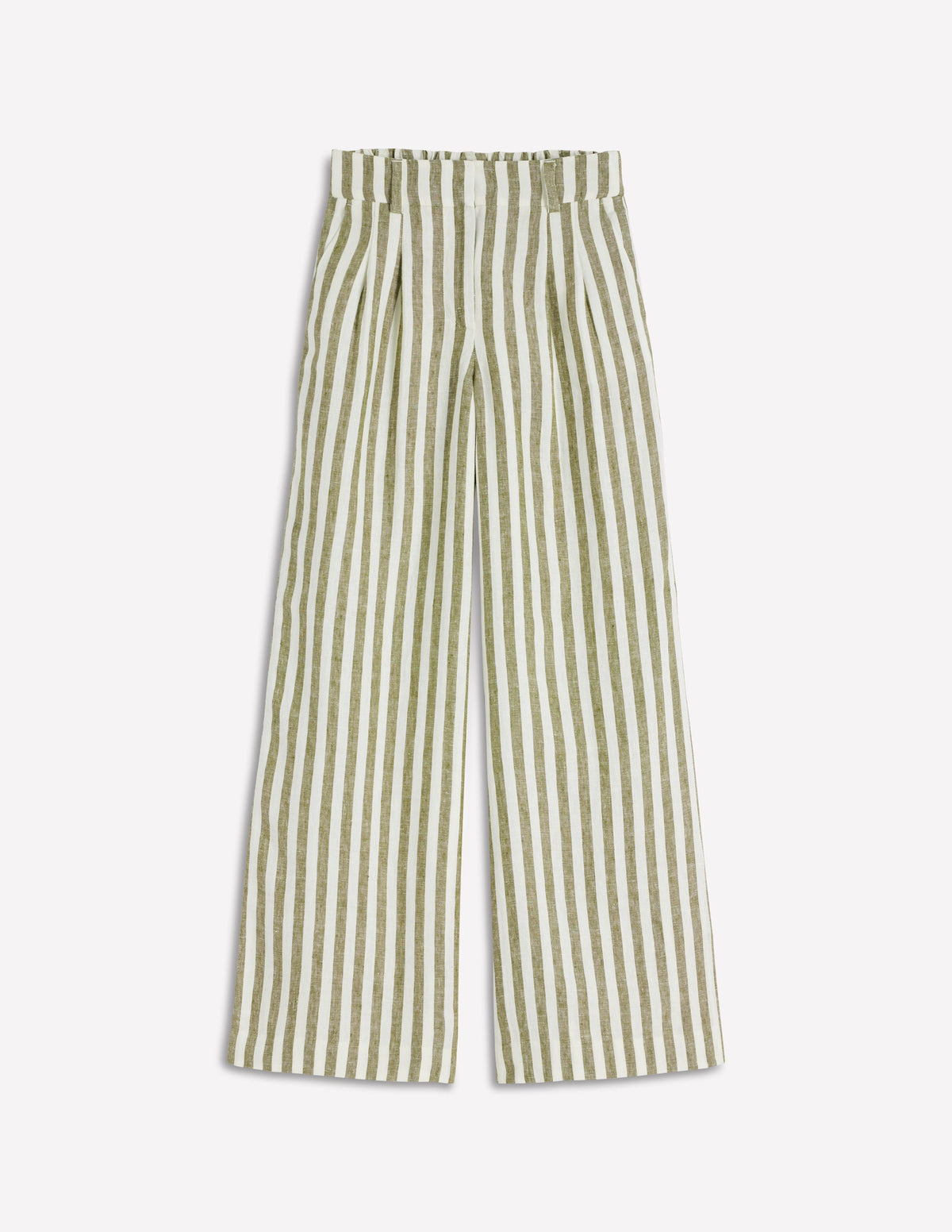 Kensington Linen Trousers-Mayfly Stripe - Image 6