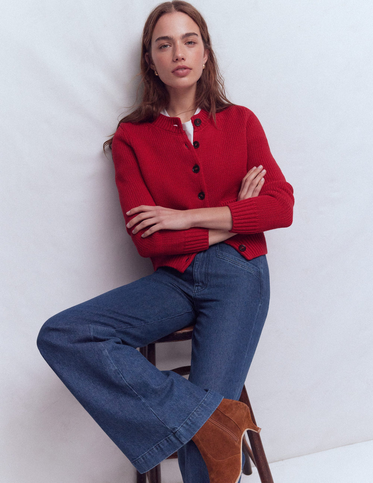 Jeans mit weitem Bein und Tasche-Medium Vintage - Image 6