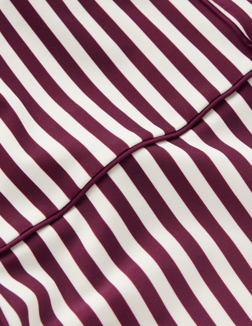 Rhodes Cup Sized Swimsuit-Chocberry, Ivory Stripe - Image 7