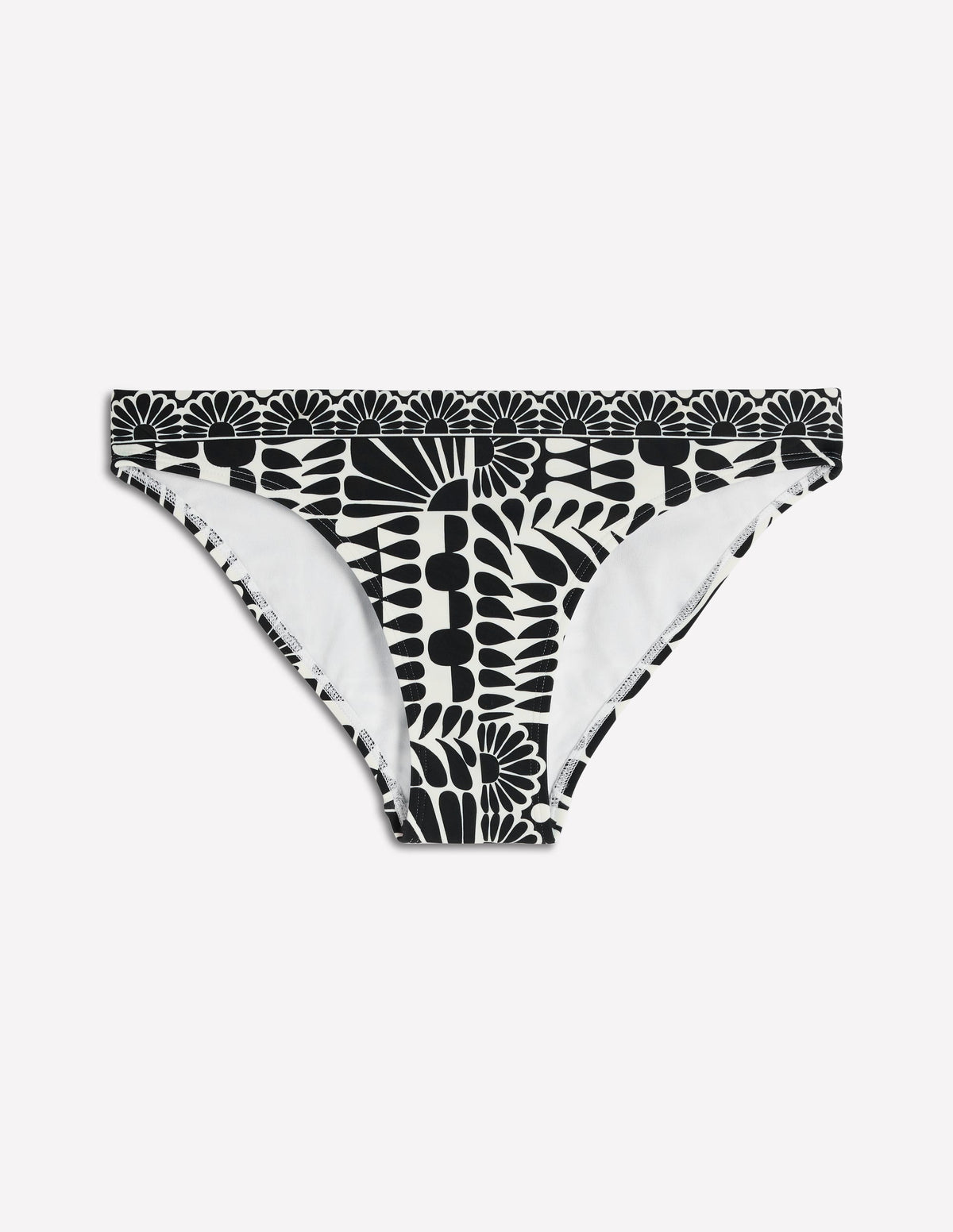 Porto Bikinihose-Schwarz, Geo-Stempel - Image 6