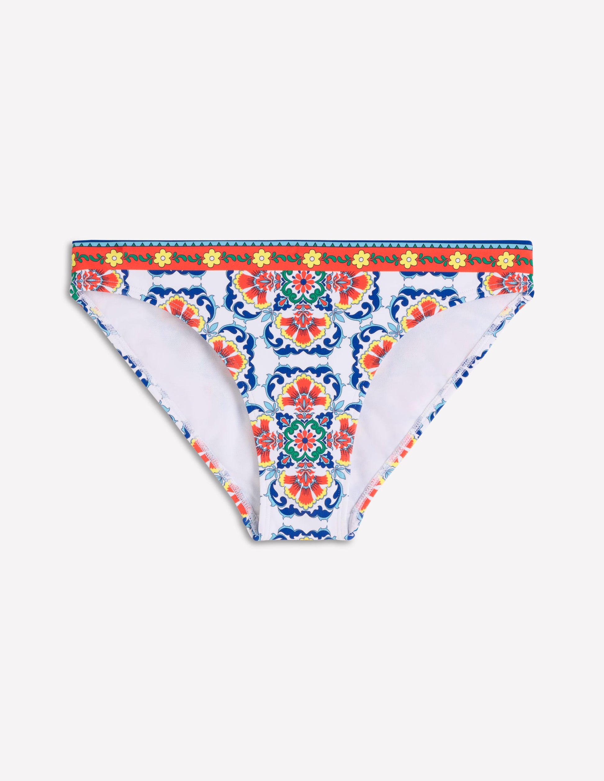 Porto Bikinihose-Bunt, Zierspalier-5