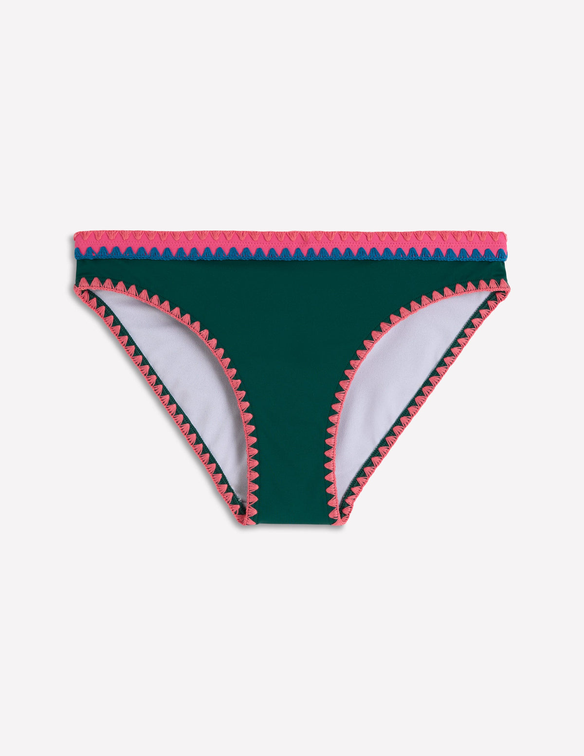 Porto Bikinihose-Mangrovengrün, Stickerei-8