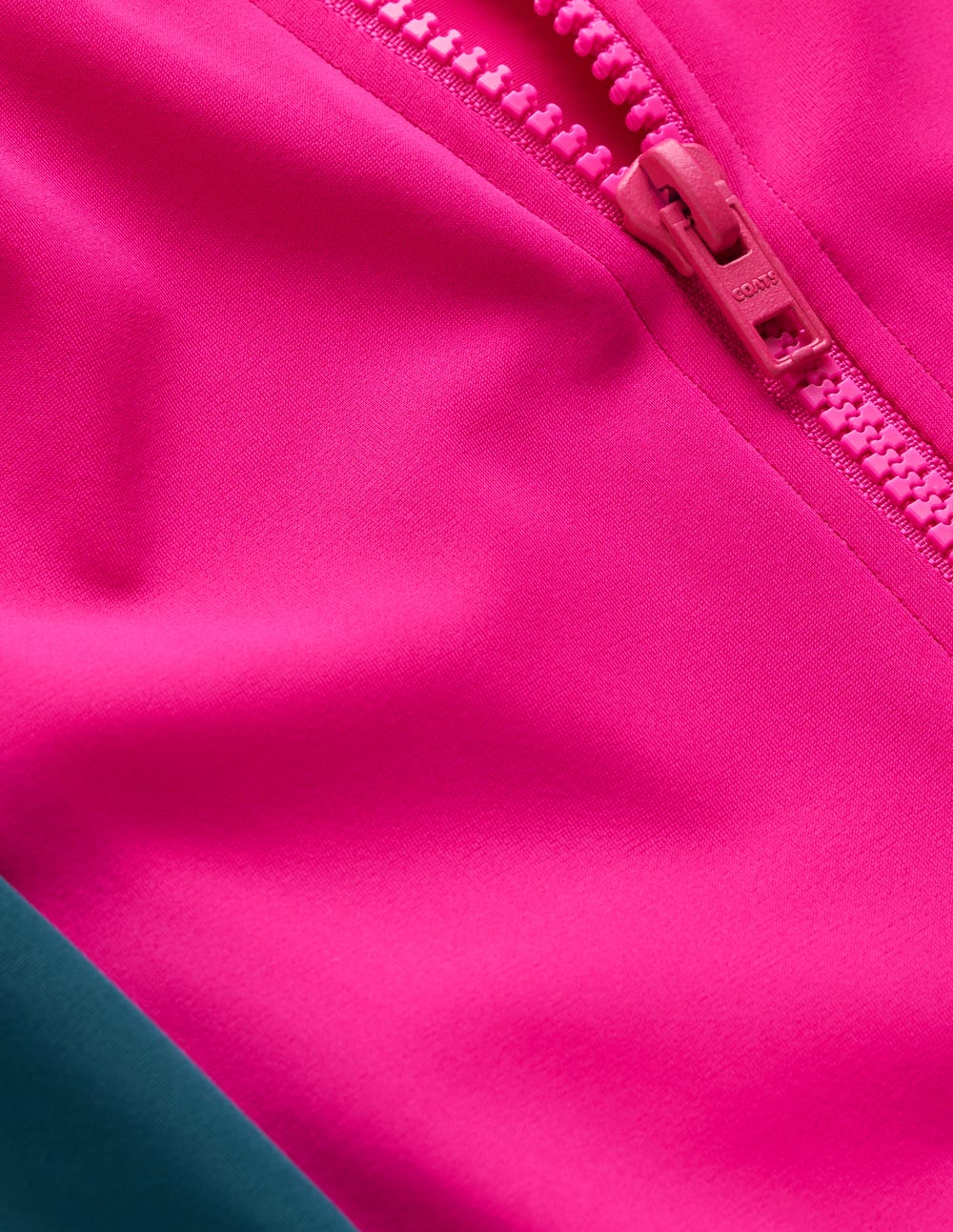 Long Sleeve Rash Guard Top-Pink Colourblock-6
