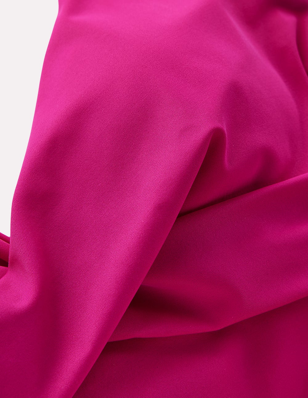 Cannes Badeanzug in Wickeloptik-Helles Fuchsia - Image 6