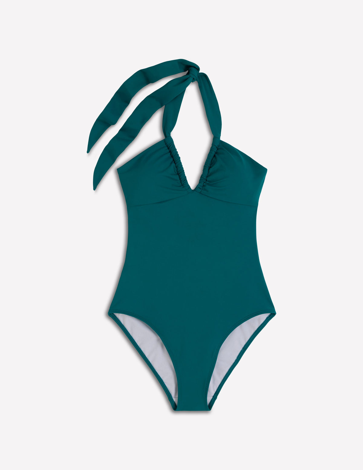 Maillot de bain Minori dos-nu à nœud-Vert pacifique - Image 7