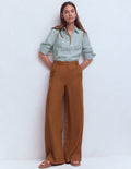 Sienna Linen Shirt-Chambray