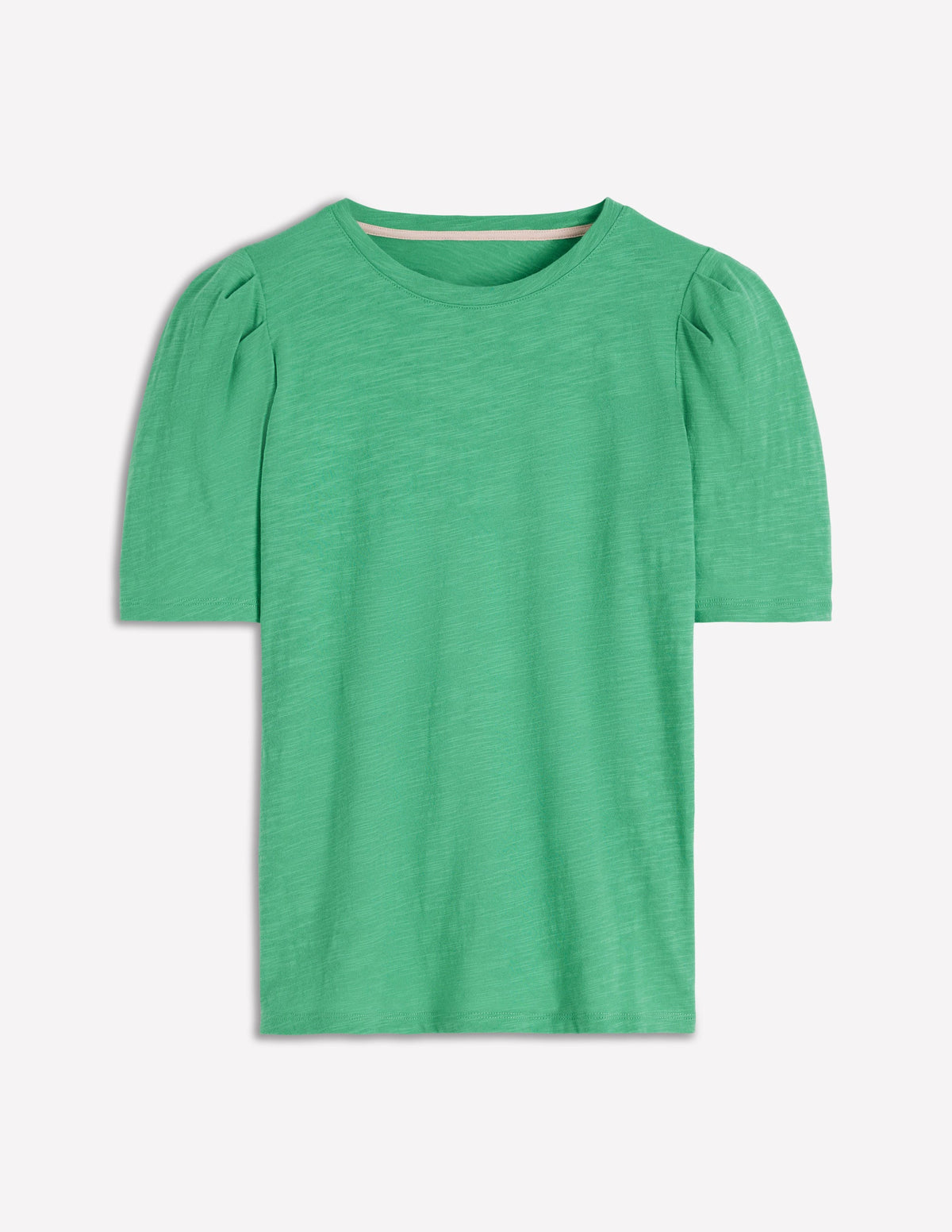 Sophie T-Shirt mit Puffärmeln-Aloe Grün - Image 6
