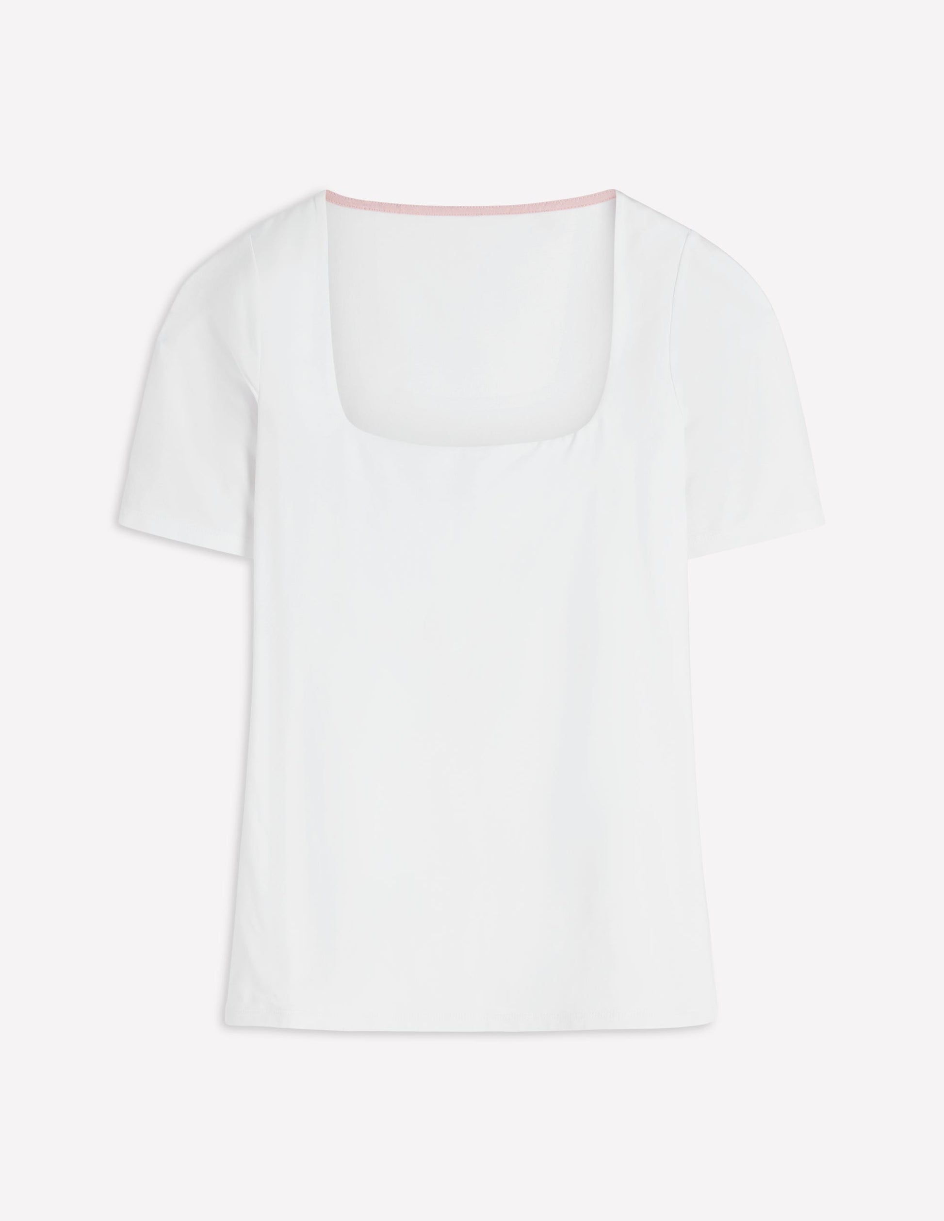 T-shirt Brooke double épaisseur-Blanc-6