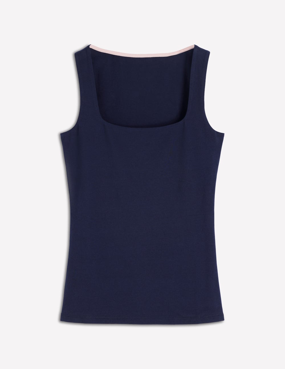 Brooke Doppellagiges Top-Marineblau-5