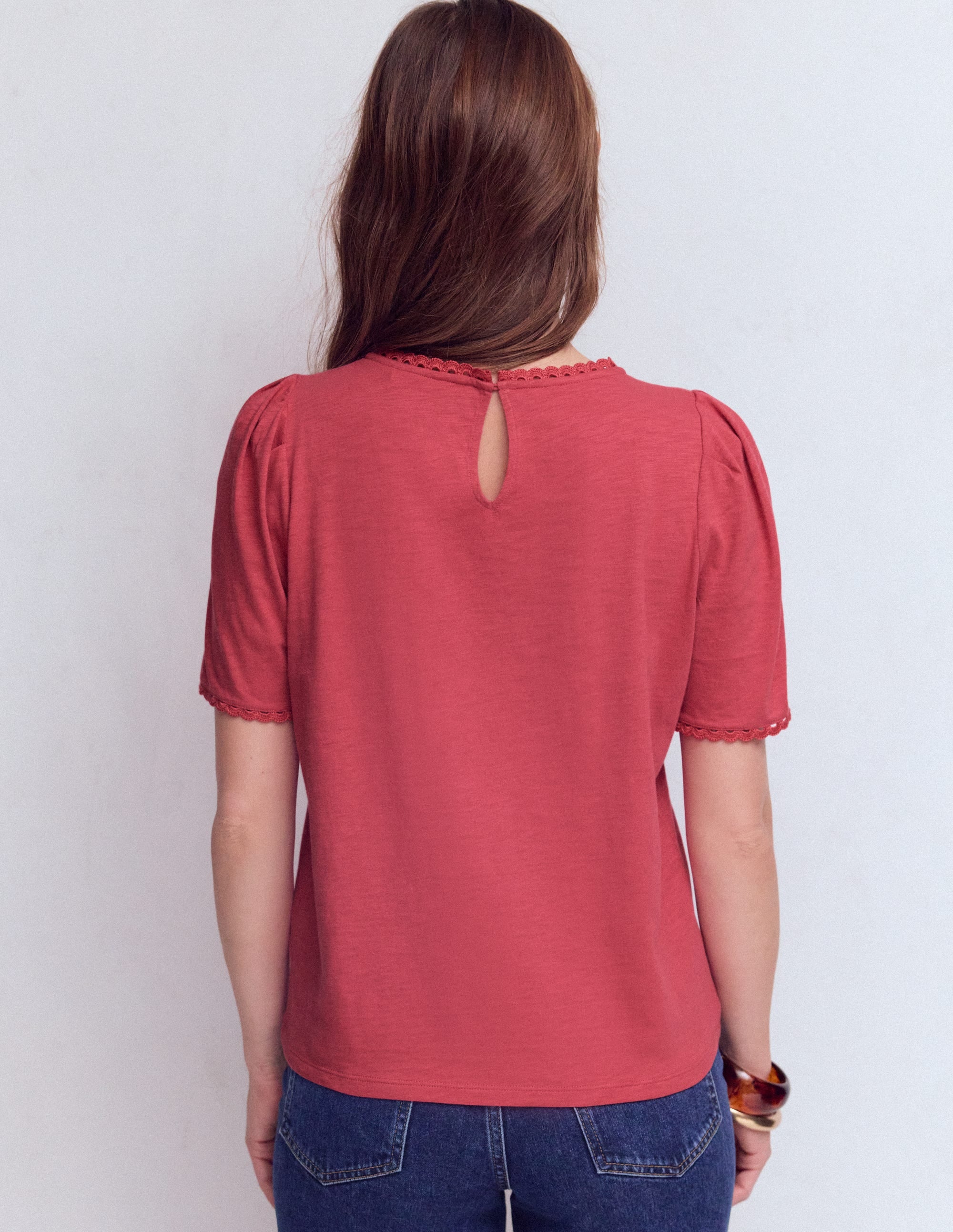 Ali T-Shirt mit Besatz-Stechpalmenbeere - Image 3
