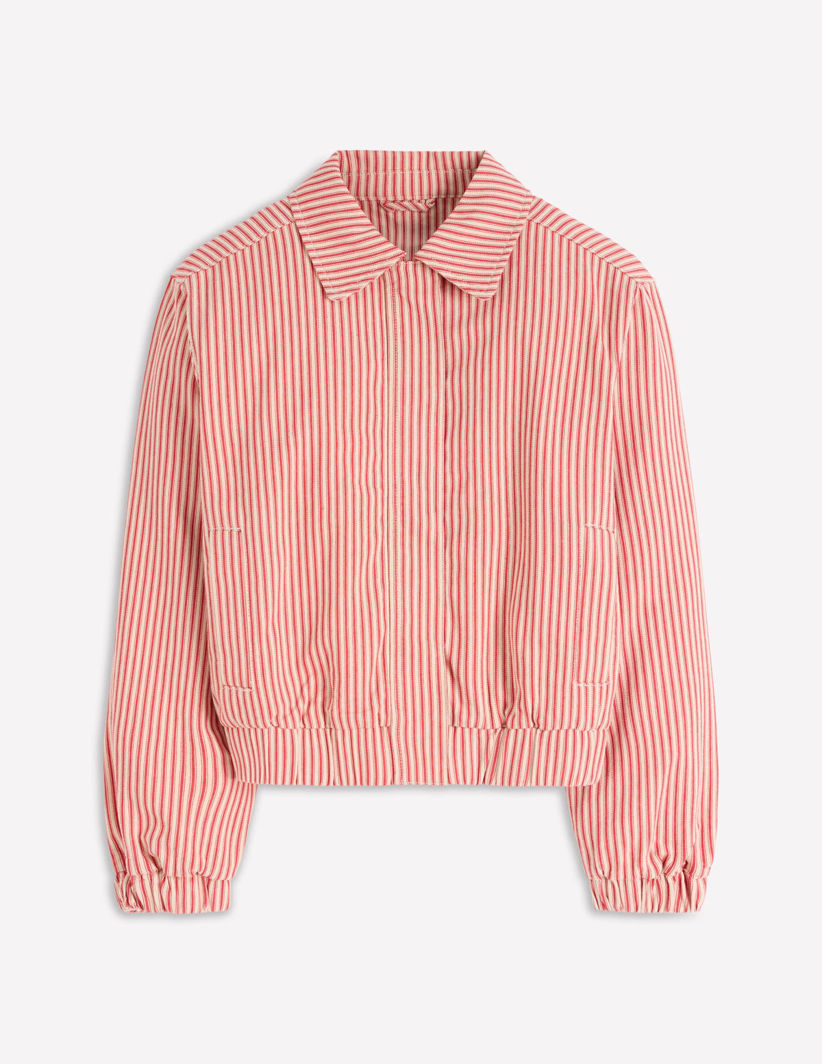 Veste Harrington-Rayé tramway rouge - Image 7