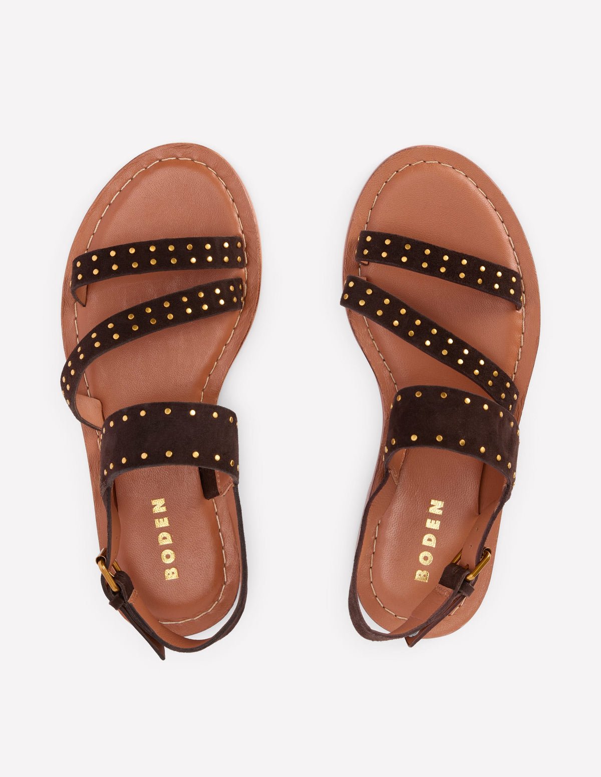 Asymmetrische Sandalen-Bitterschokolade-5