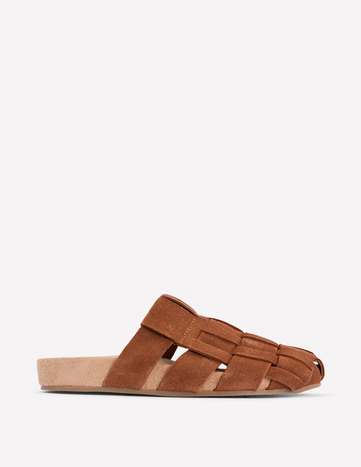Loretta Riemen-Clogs-Hellbraun - Image 1