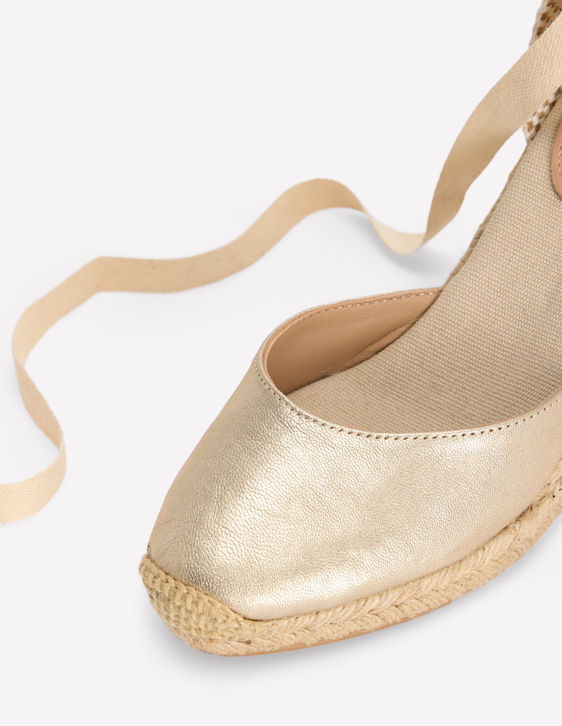 Cassie High Wedge Espadrille-Gold-4