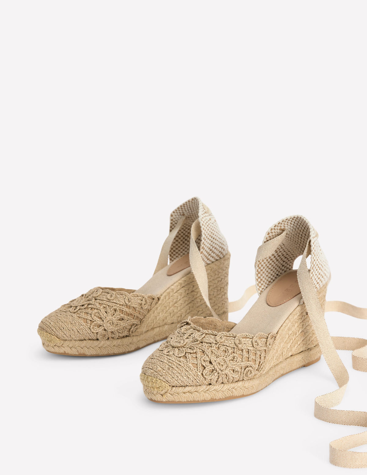 Cassie Espadrilles mit hohem Keilabsatz-Naturbelassen - Image 3