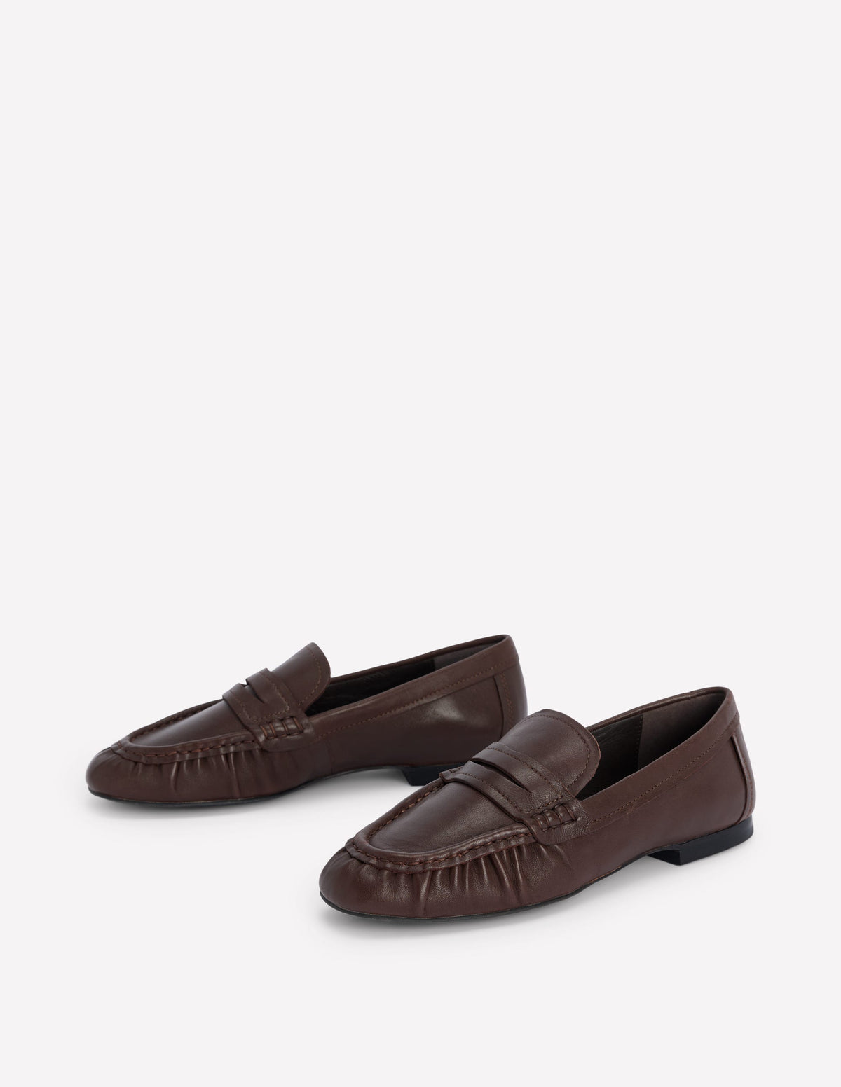 Superweiche, flexible Loafer-Bitterschokolade - Image 4