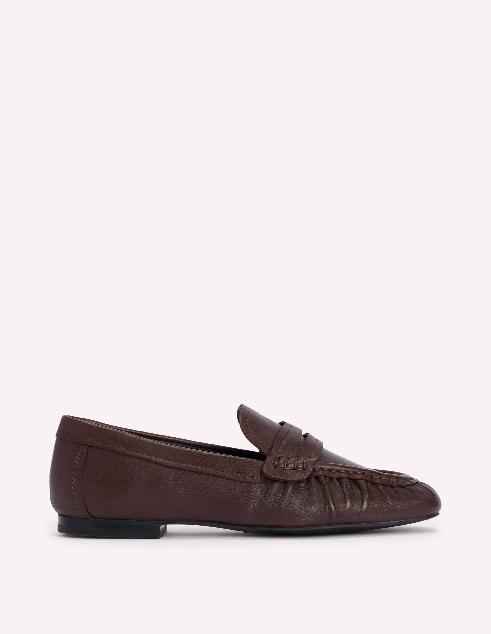 Superweiche, flexible Loafer-Bitterschokolade - Image 1