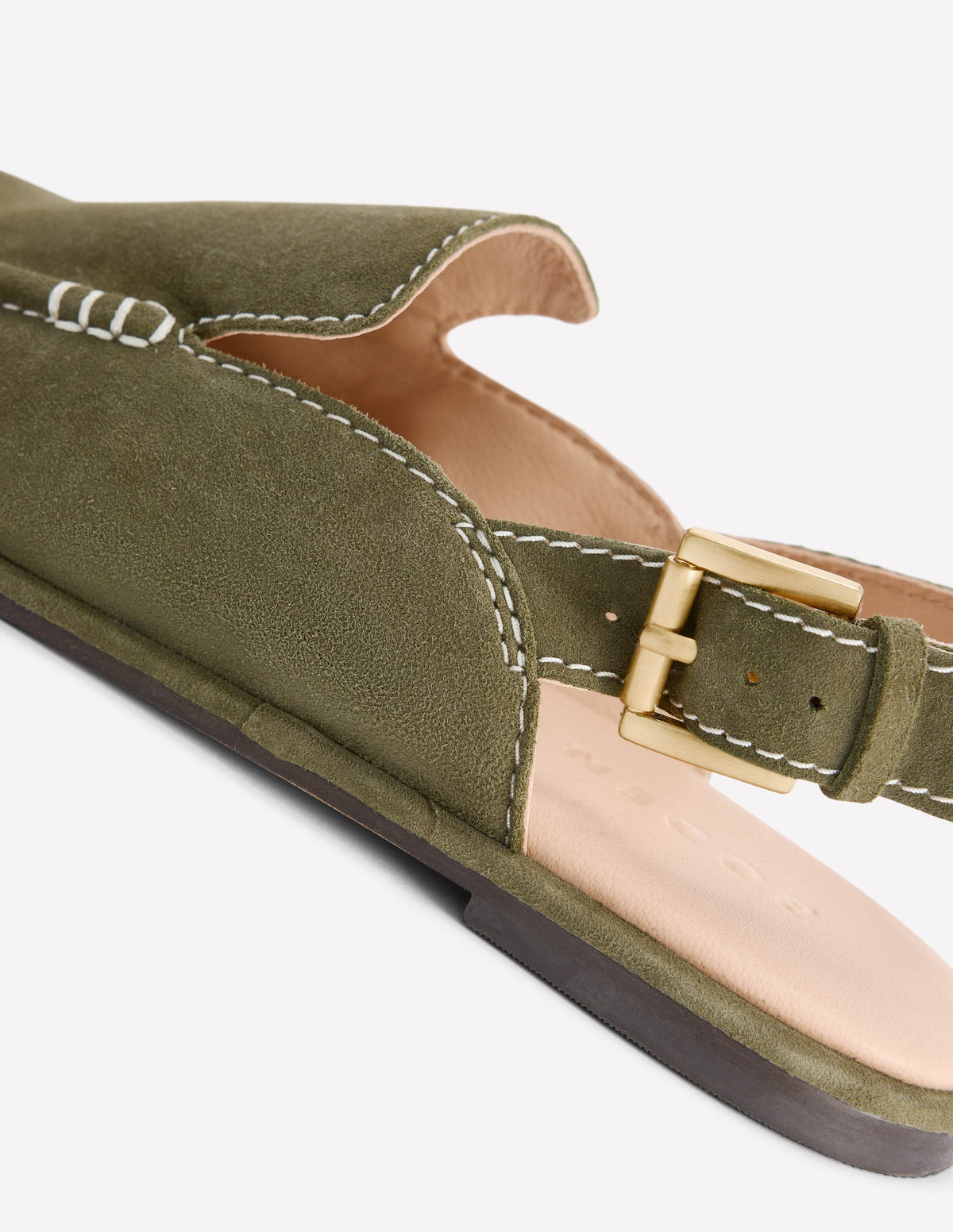 Pantoletten-Slingbacks-Dunkles Olivgrün-4