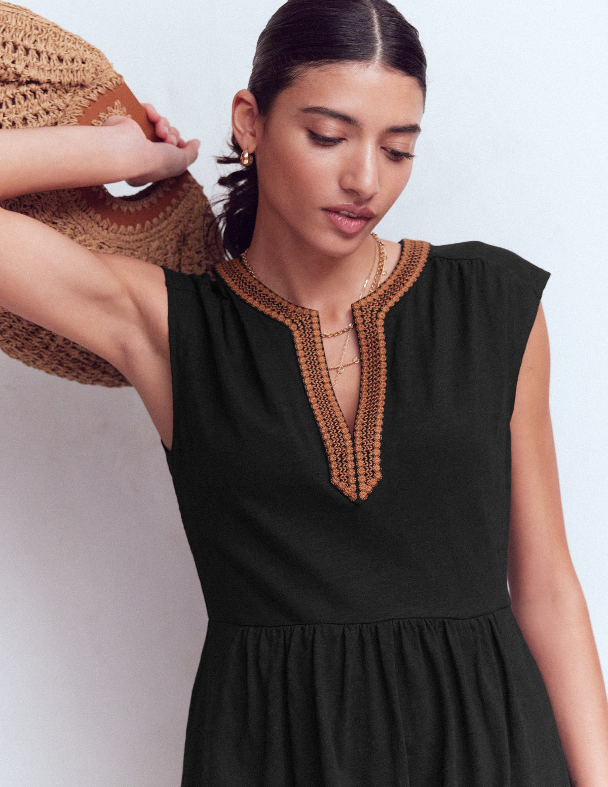 May Jersey-Midikleid-Schwarz-2