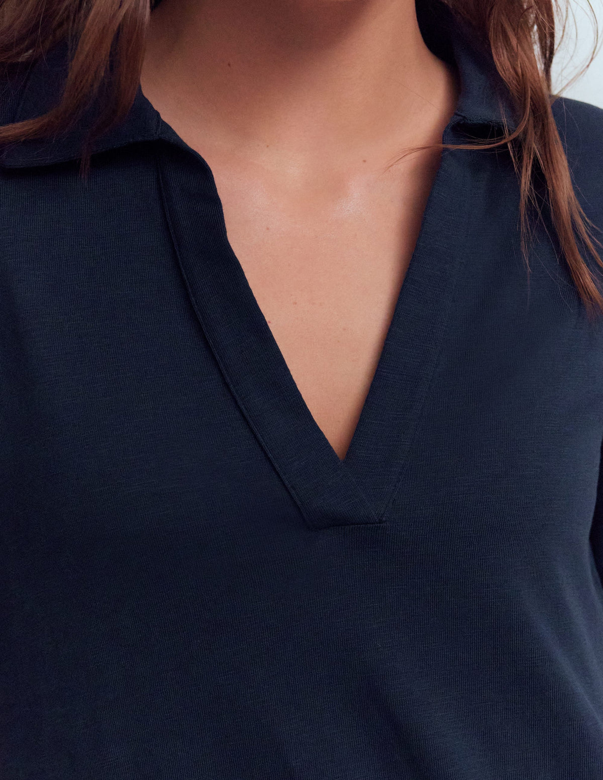 Tilda T-Shirt-Kleid aus Jersey-Marineblau-2