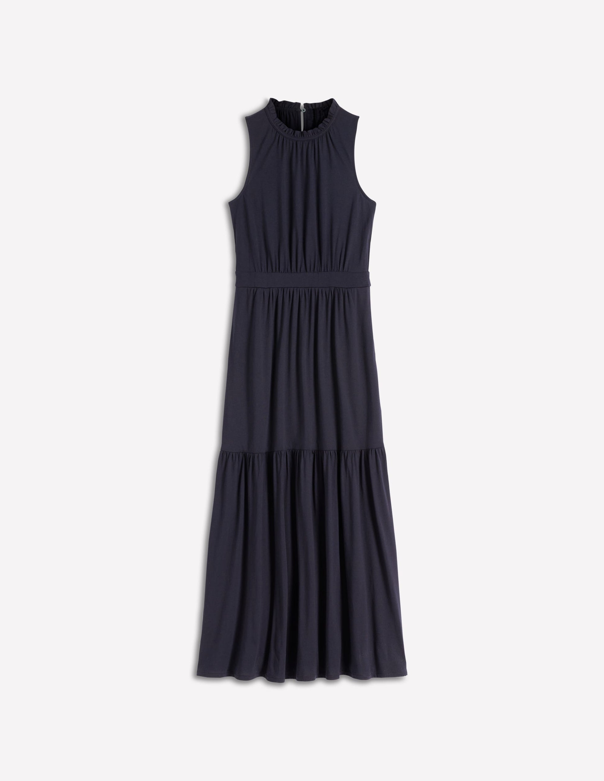 Camalie Jersey-Maxikleid-Marineblau-6