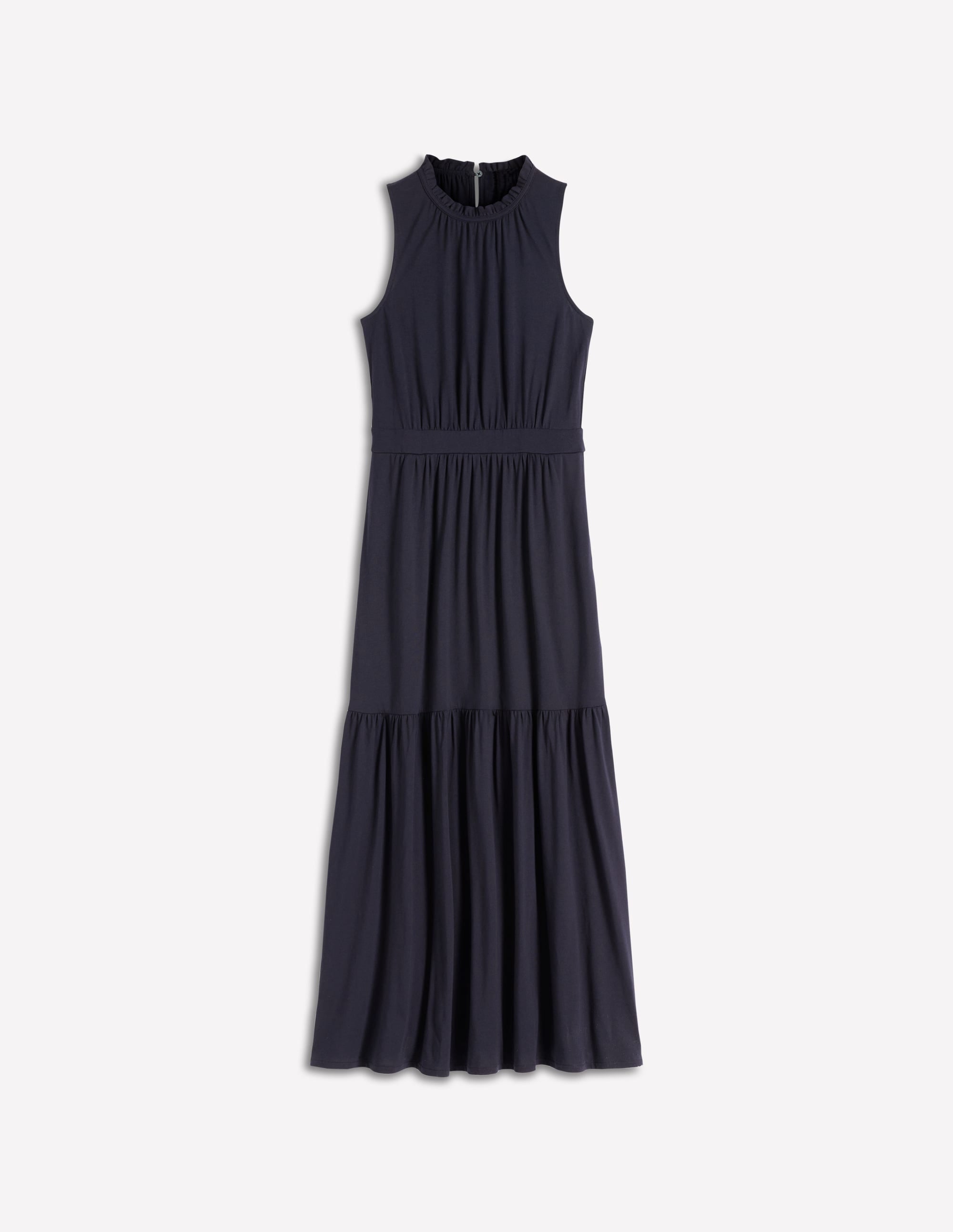 Camalie Jersey-Maxikleid-Marineblau - Image 6