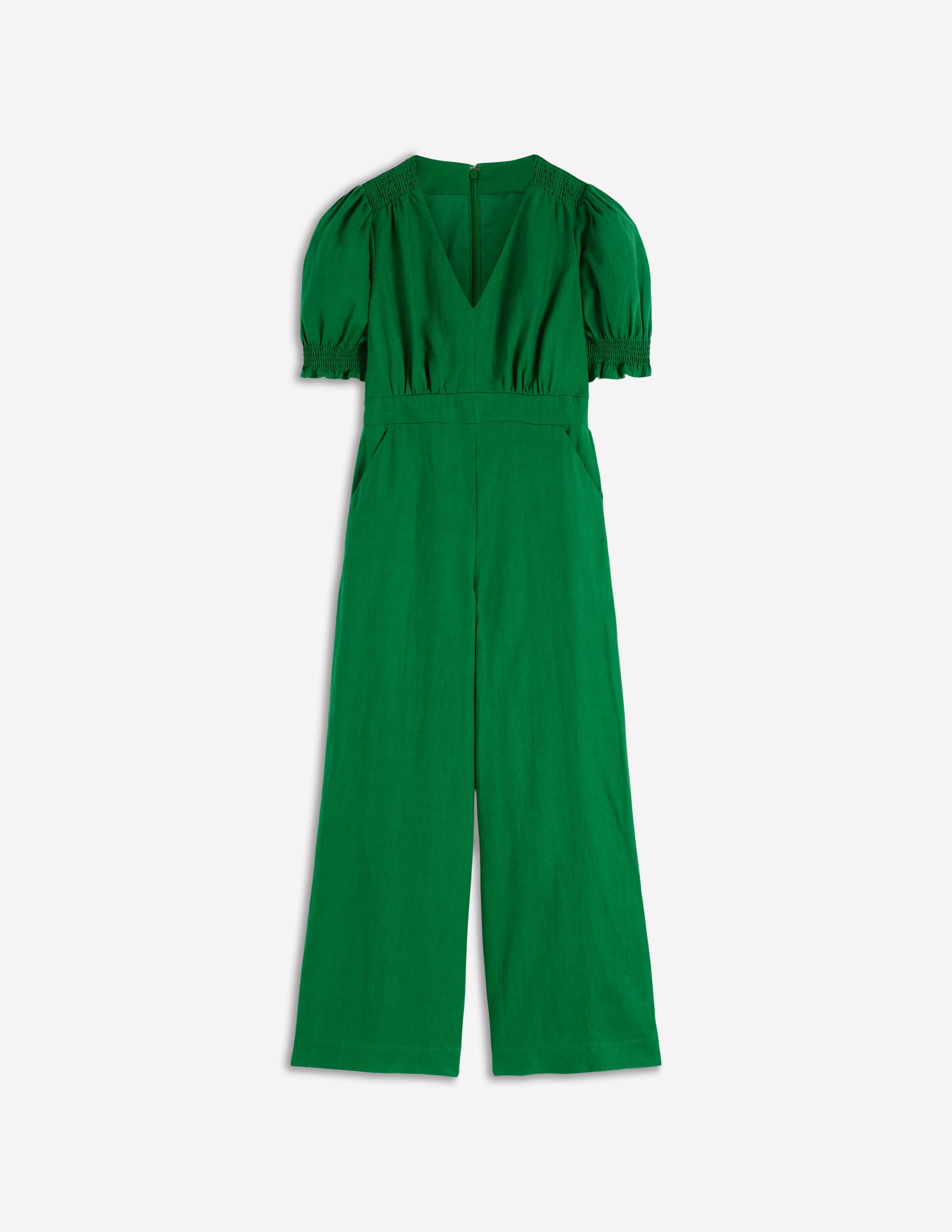 Anna Leinen-Jumpsuit-Amazonasgrün - Image 6