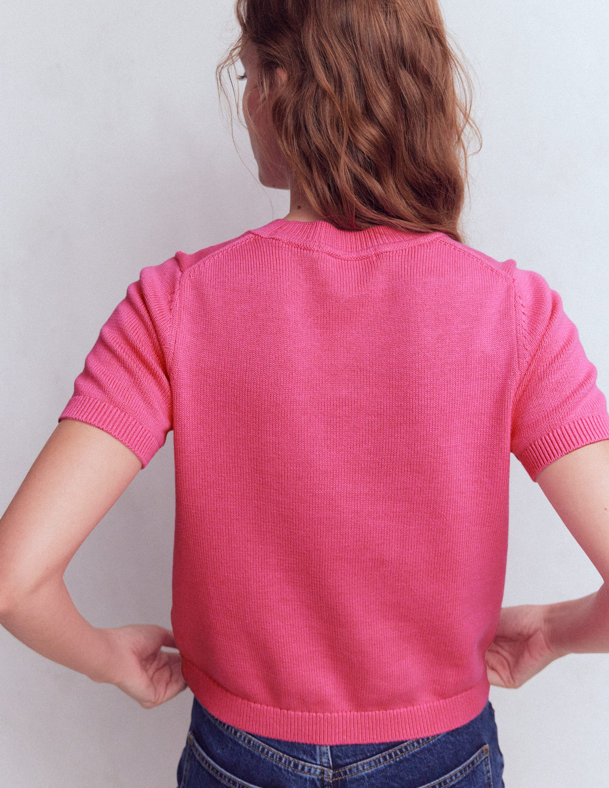 Embellished T-Shirt-Pink Punch-3