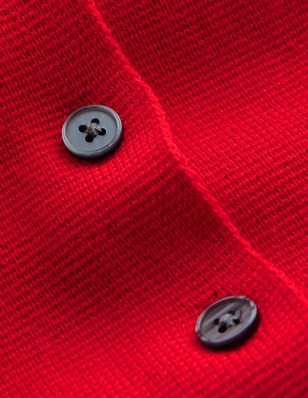 Short Sleeve Knitted Jacket-Red - Image 7