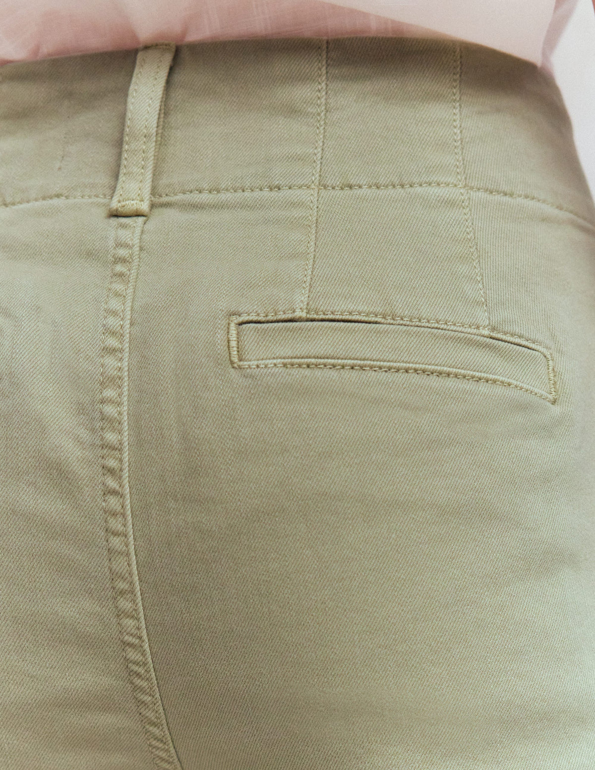Primrose Cropped Jeans-Soft Green - Image 5
