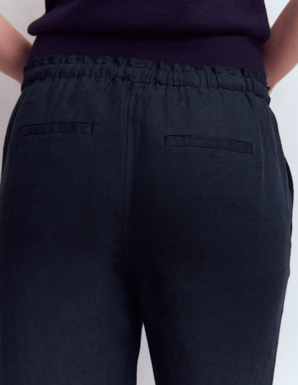Islington Leinenhose-Marineblau - Image 5