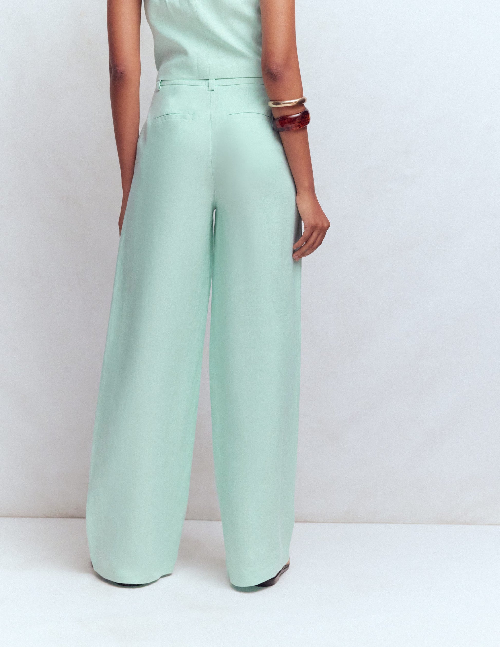 Belgravia Leinenhose-Minze-3