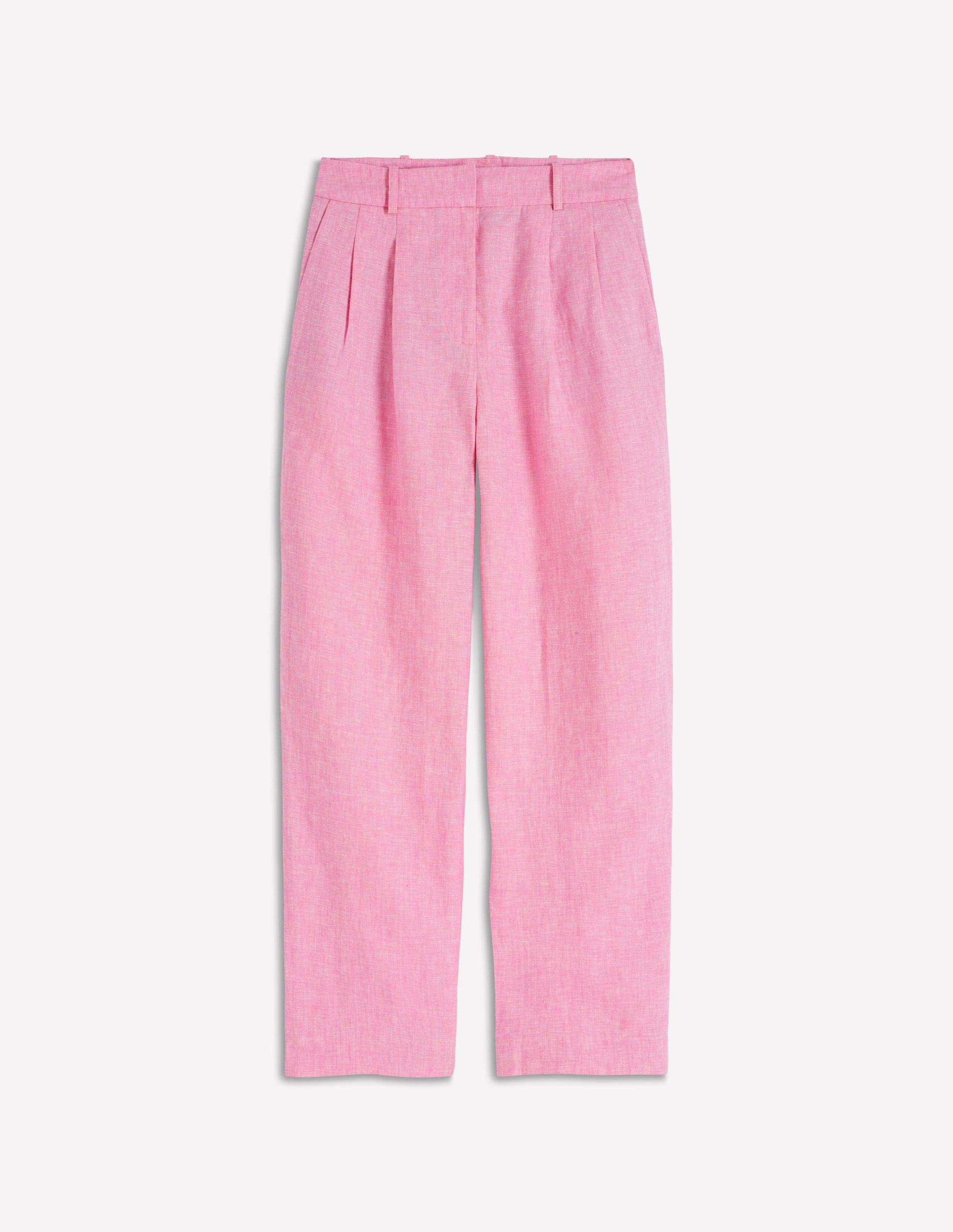 Bloomsbury Leinenhose-Wiesenrosa Chambray-5
