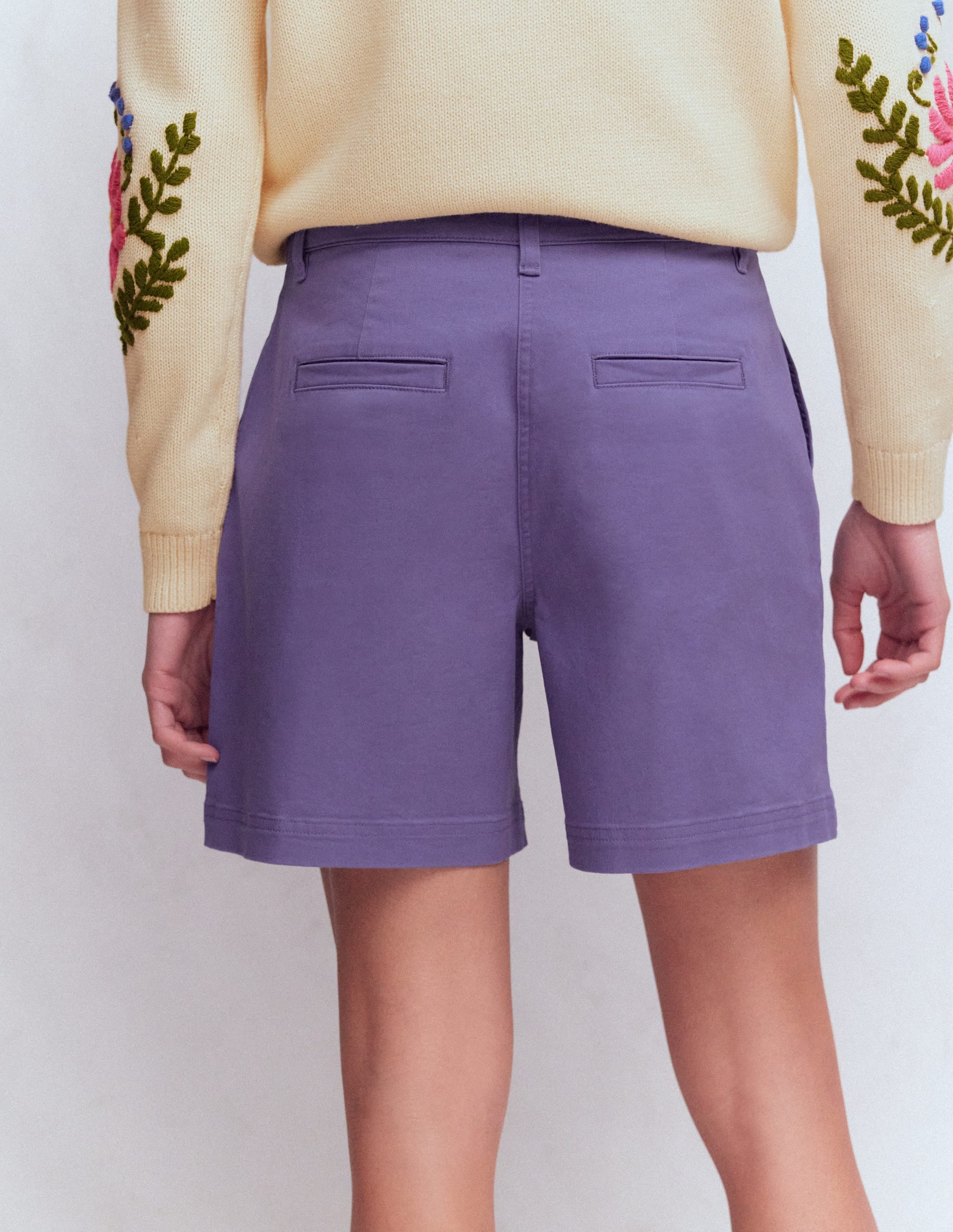 Chinoshorts-Lila Distel - Image 3