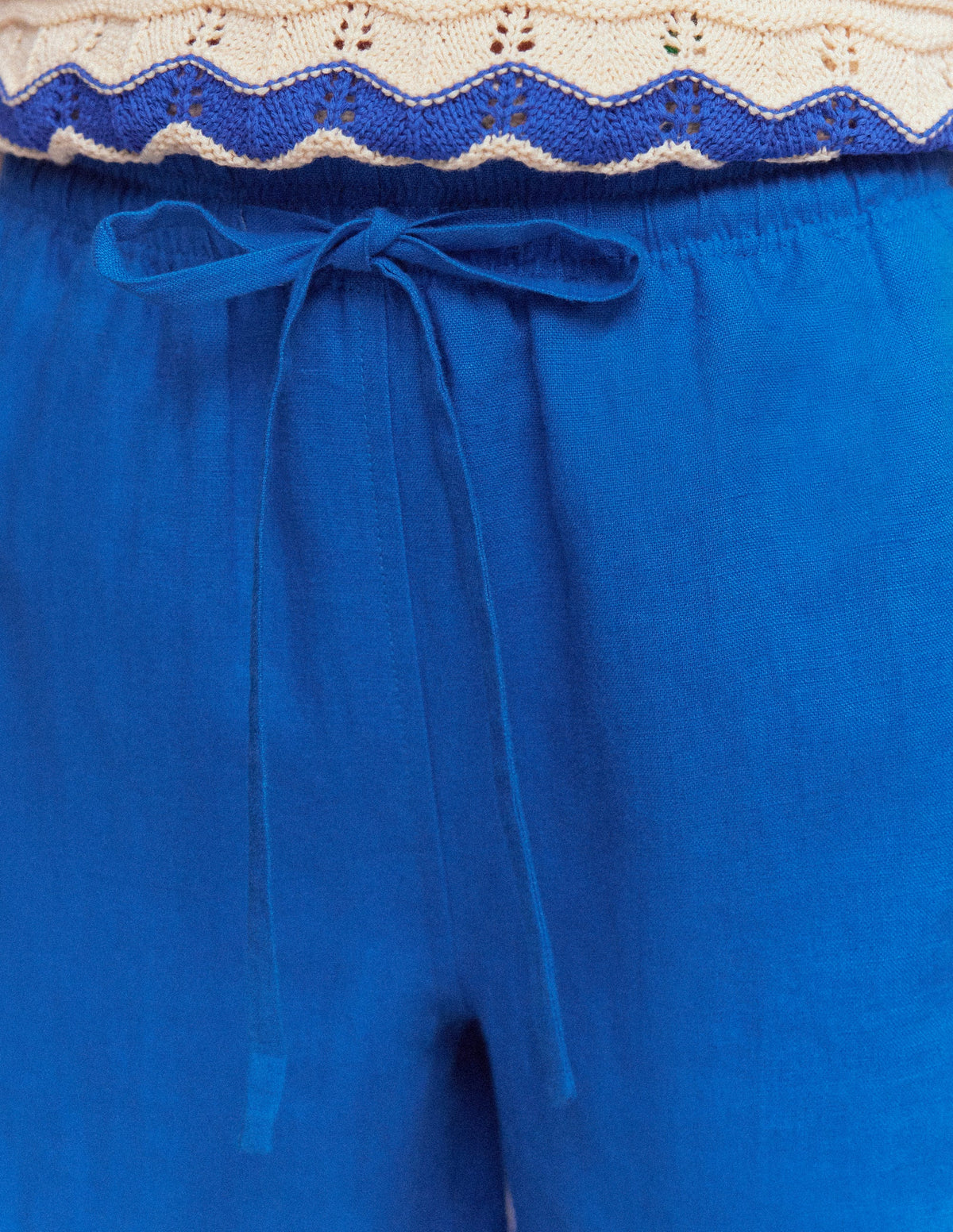 Islington Leinenshorts-Blau - Image 2