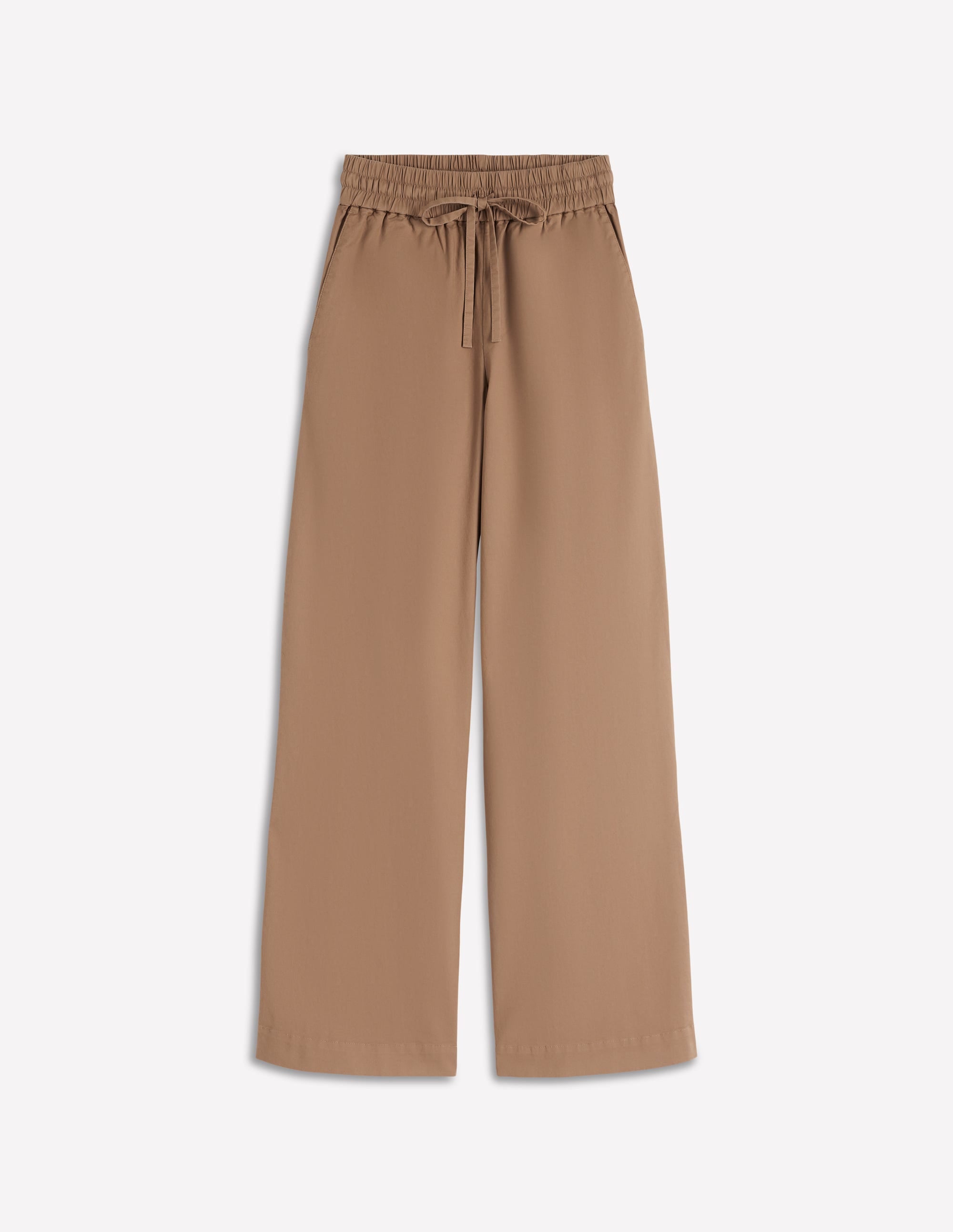 Pantalon Greenwich noué à la taille-Cappuccino - Image 5