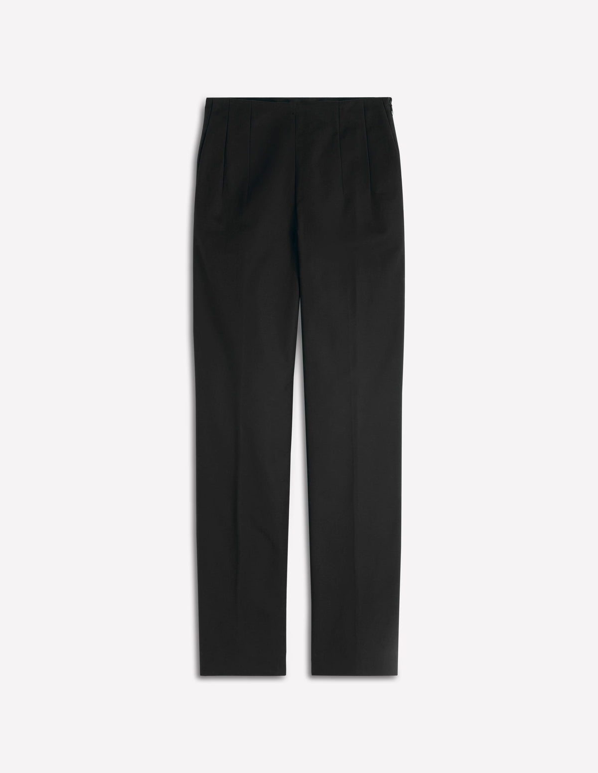 Pantalon slim en coton-Noir-6