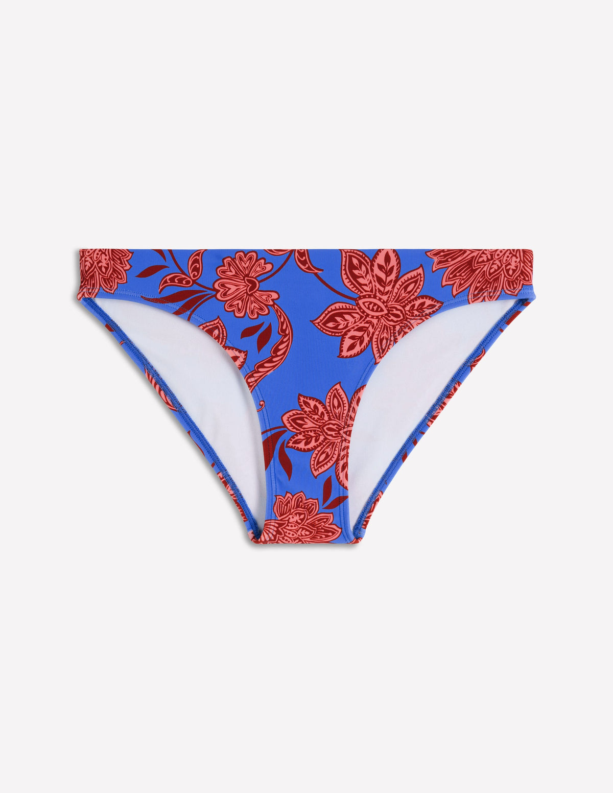 Klassische Bikinihose-Blau, Elegante Blüten - Image 5