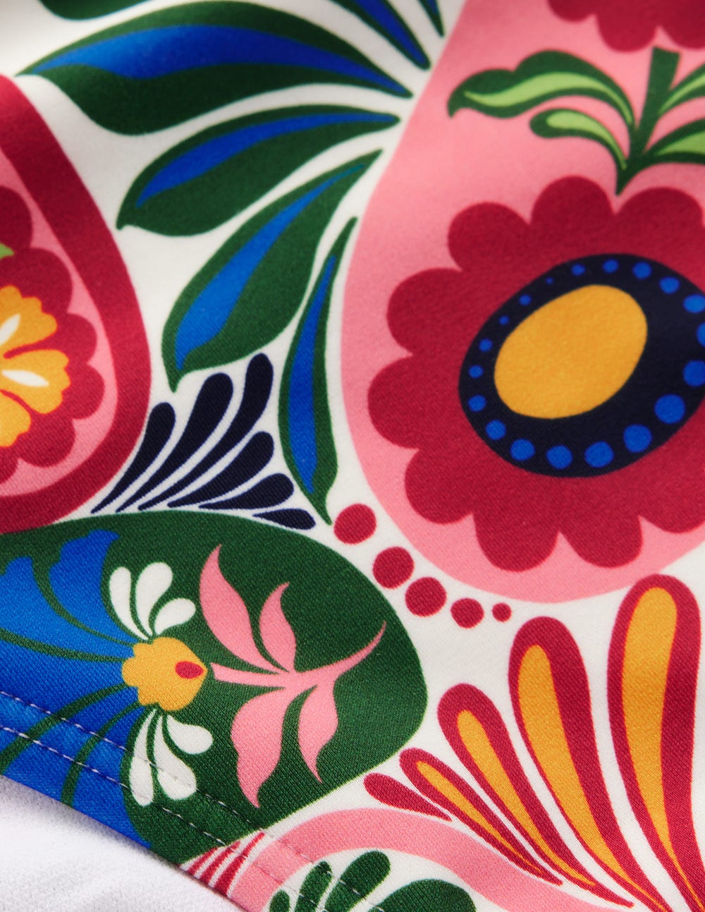 Klassische Bikinihose-Bunt, Verwunschenes Paisleymuster-7