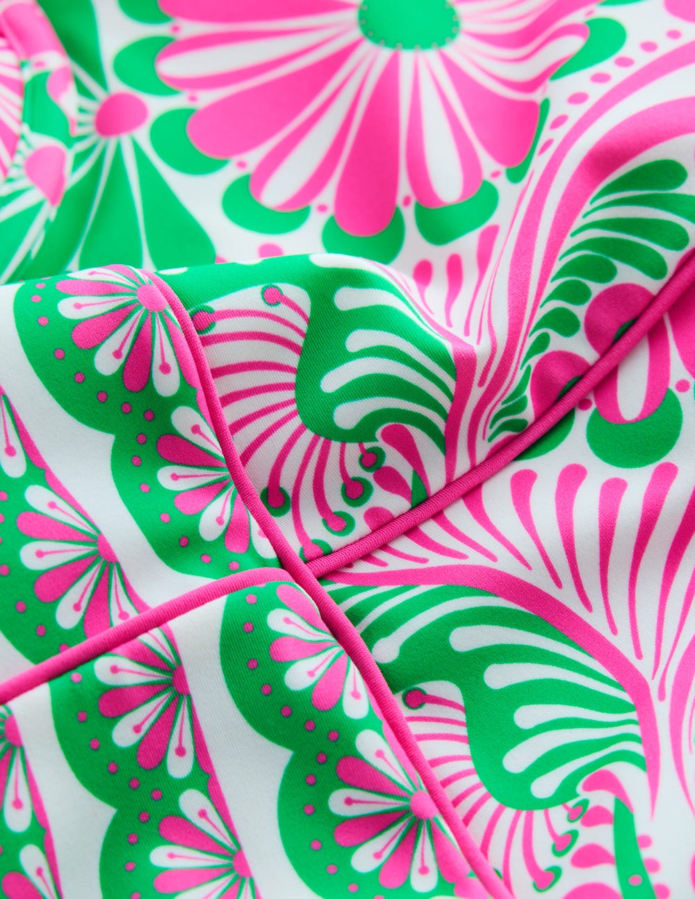 Rhodes Cup Sized Swimsuit-Pink, Euphoric Gardens - Image 8