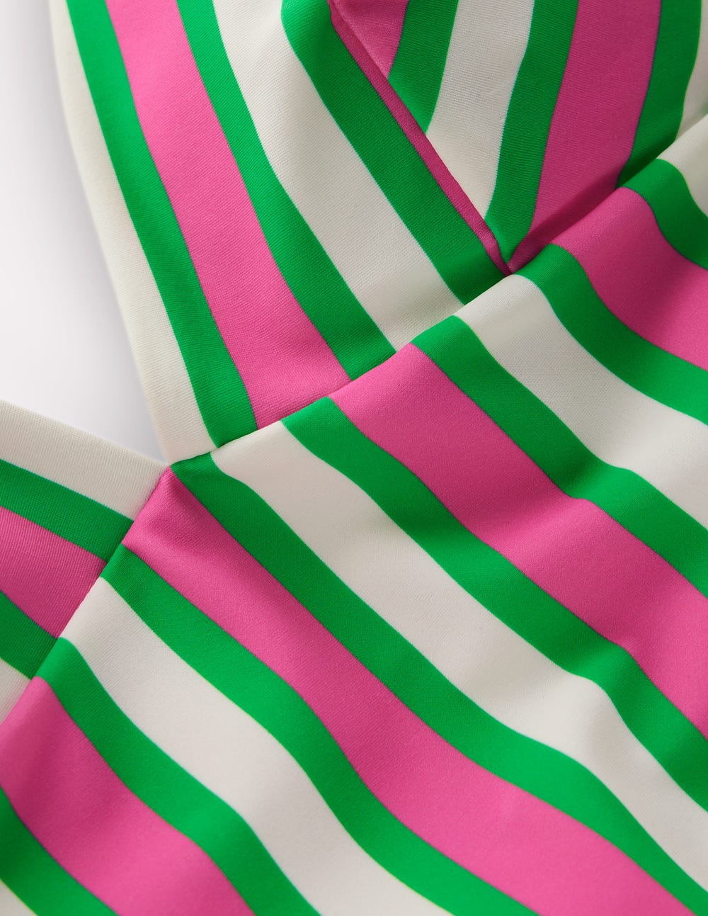 Maillot de bain Arles-Rayé rose, vert et blanc - Image 8