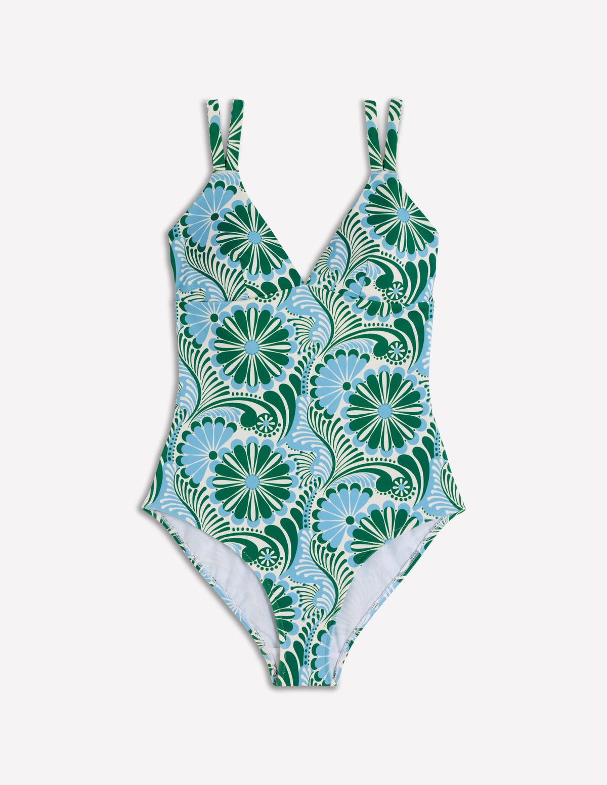 Arles Swimsuit-Air Blue, Euphoric Gardens - Image 5