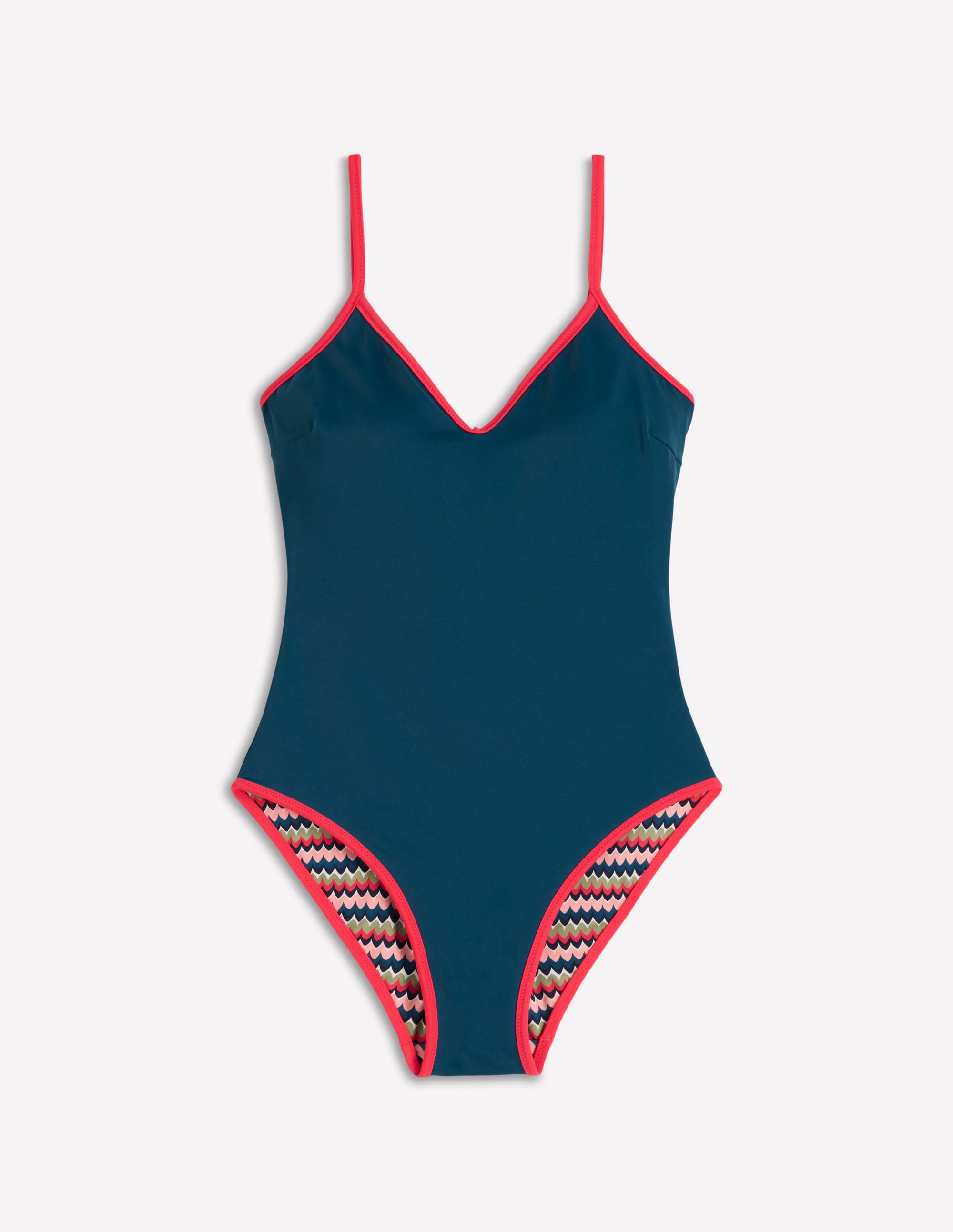 Maillot de bain Symi réversible-Multi, ondulation zigzag - Image 6